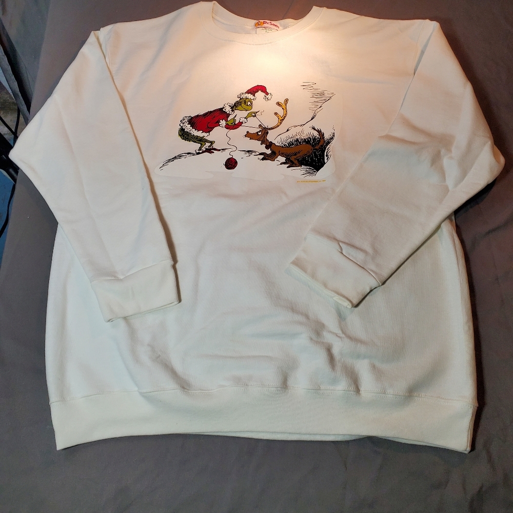 Vintage 1994 Dr. Seuss How The Grinch Stole Christmas Crewneck